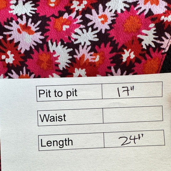 Juicy Couture Bell Sleeve Boho Floral Top - Picture 12 of 12